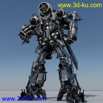 3D打印模型免费机器人变形金刚的图片