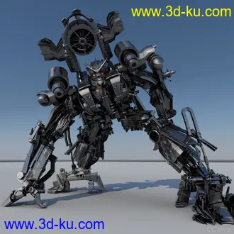 3D打印模型免费机器人变形金刚的图片