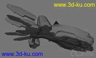 3D打印模型飞行摩托的图片