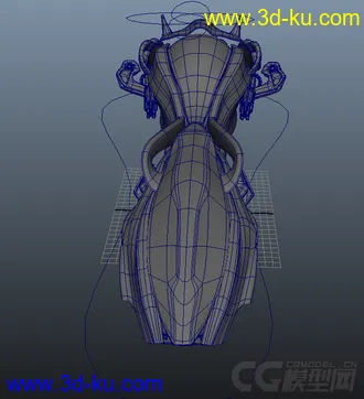 3D打印模型科幻宇宙飞船的图片
