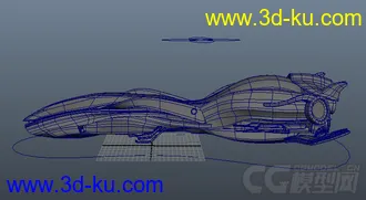 3D打印模型科幻宇宙飞船的图片
