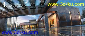 Evermotion渲染比赛获奖作品（场景模型）三套-套数-水-建筑的图片