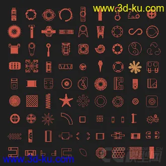 [blender模型]五金杂货铺的图片