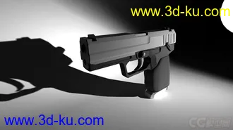 3D打印模型USP手枪的图片