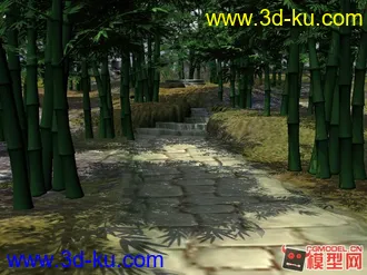 3D打印模型自己做的低面竹子，嘿嘿的图片