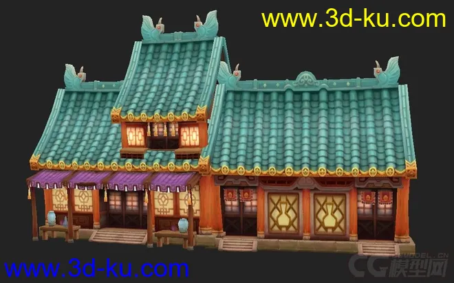 麻辣江湖建筑模型的图片7