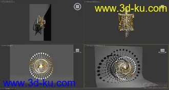 一个简单的里约奥运会火炬台模型的图片