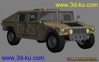 3D打印模型再发一个质量不错的悍马!的图片