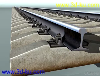 1524mm铁轨模型的图片