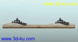1524mm铁轨模型的图片