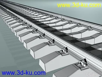 1524mm铁轨模型的图片
