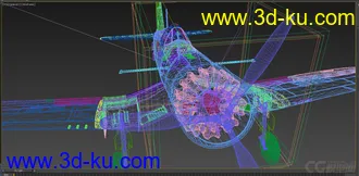 3D打印模型飞机 军用的图片
