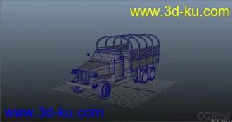 3D打印模型斯图贝克卡车的图片