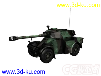 3D打印模型法国AML90的图片
