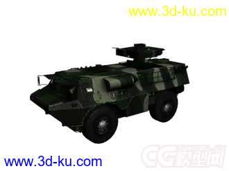 3D打印模型法国AMX HOT的图片