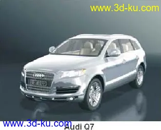 Maya_高精名车模型 [Audi_Q7]的图片