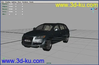 Maya_高精名车模型 [Audi_Q7]的图片