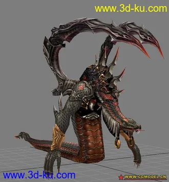 娜迦模型的图片