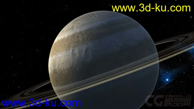 原创木星场景模型的图片1