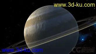 3D打印模型原创木星场景的图片