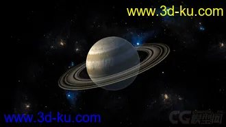 3D打印模型原创木星场景的图片