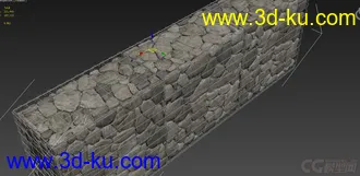 3D打印模型石头笼子网的图片