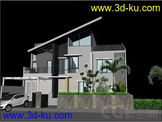 3D打印模型别墅！！！的图片