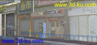 3D打印模型中国老房子 筒子楼的图片