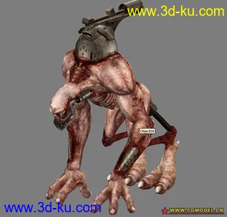 3D打印模型虚幻人物的图片