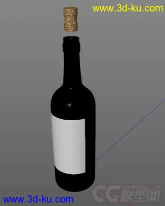 3D打印模型各种玻璃杯以及红酒瓶的图片