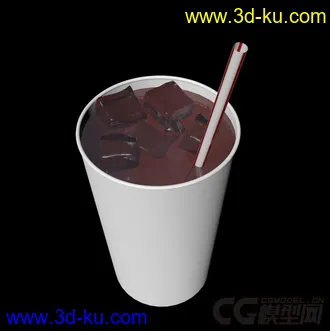 3D打印模型快餐 可乐 碳酸饮料 cocacola的图片