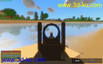 3D打印模型unturned鹰火军用突击步枪的图片