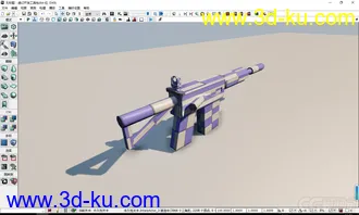 3D打印模型unturned鹰火军用突击步枪的图片