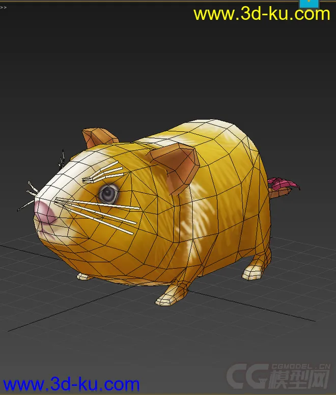 Q版低模，小老鼠，免费模型的图片2