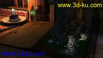3D打印模型练习的魔法书的图片