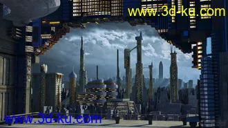 3D打印模型未来之门的图片