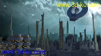 3D打印模型未来之门的图片
