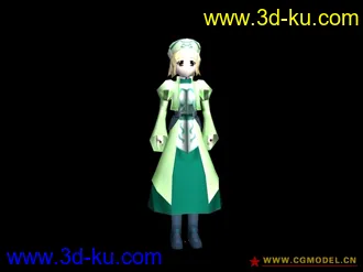 3D打印模型女生的图片