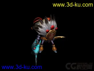 3D打印模型300英雄全套角色的图片