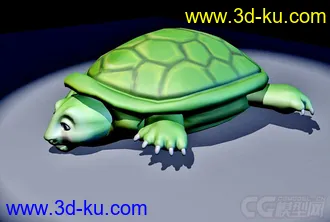 3D打印模型龟 笨龟的图片