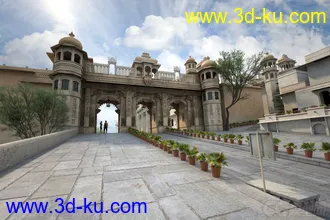 3D打印模型精品异国风情建筑3的图片