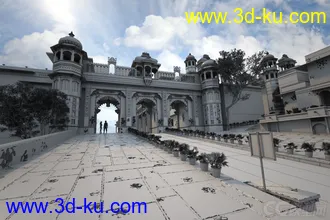 3D打印模型精品异国风情建筑3的图片
