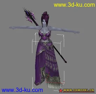 3D打印模型[首发]奉上一只魔女姐姐~~裙子可脱下=///=的图片