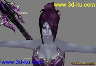 3D打印模型[首发]奉上一只魔女姐姐~~裙子可脱下=///=的图片