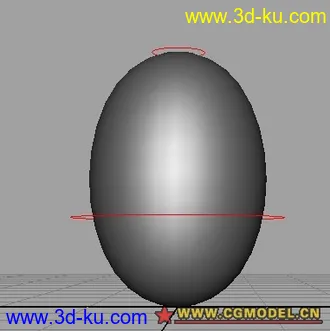 3D打印模型绑定好了的一个蛋蛋！！！！！！！！！！！！！！！！！的图片