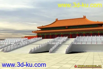3D打印模型new故宫三大殿.~的图片