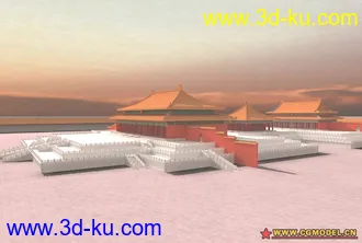 3D打印模型new故宫三大殿.~的图片