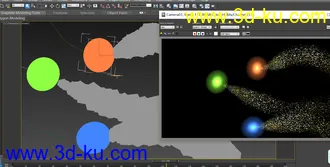 3D打印模型萤火虫 拖尾 梦幻的图片