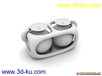 3D打印模型VR教材里常见的烛台的图片