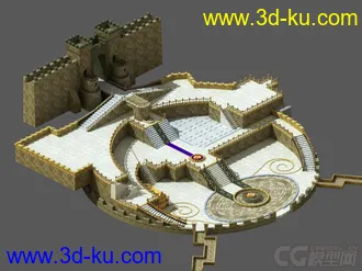 3D打印模型一个大台子的图片